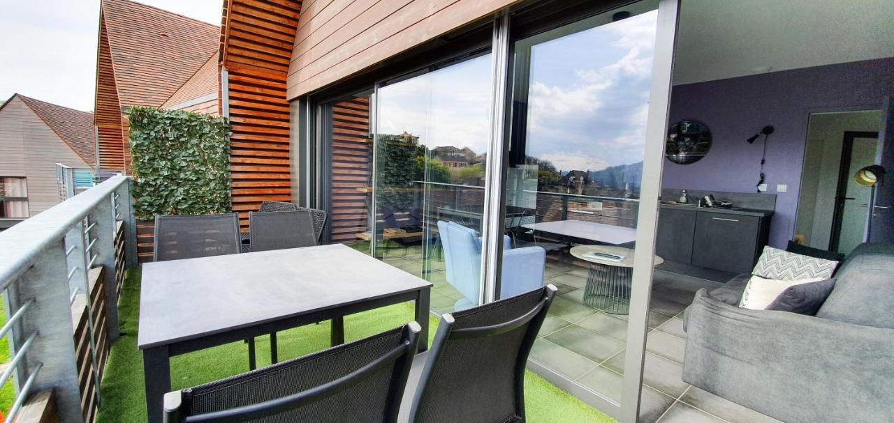 Ferienwohnung Le Coin Cosy Avec Balcon Terrasse Parking Prive Et Linge De Lit Compris Sarlat Exterior foto
