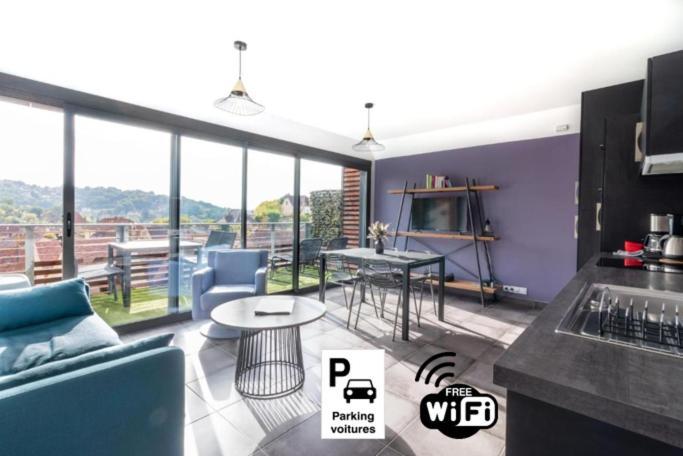 Ferienwohnung Le Coin Cosy Avec Balcon Terrasse Parking Prive Et Linge De Lit Compris Sarlat Exterior foto